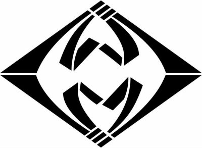 対い熨斗菱（１）