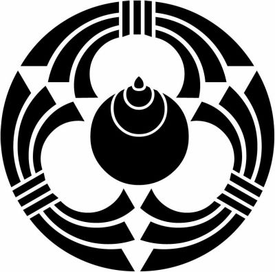 三つ熨斗に玉・三つ熨斗に宝珠