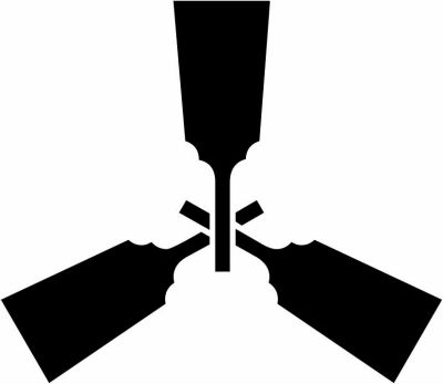 三つ羽子板・三つ違い羽子板・三本羽子板