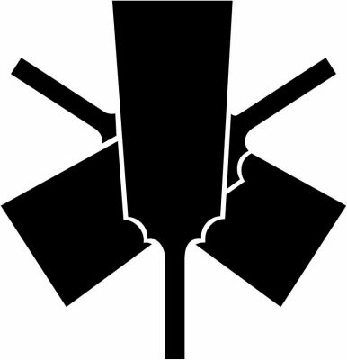 三つ重ね羽子板・三本重ね羽子板