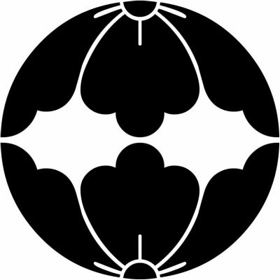 二つ割り花菱・割り花菱