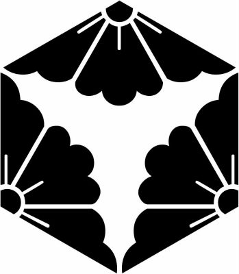 六角割り花菱・六角三つ割り花菱