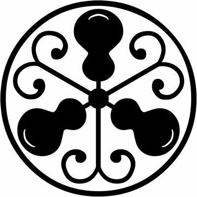 糸輪に蔓三つ瓢