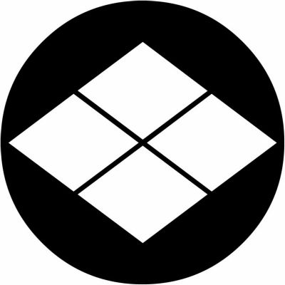 石持ち地抜き武田菱