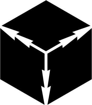 頭合わせ三つ三階菱