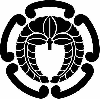 五つ鐶に下がり藤・五鐶に下がり藤