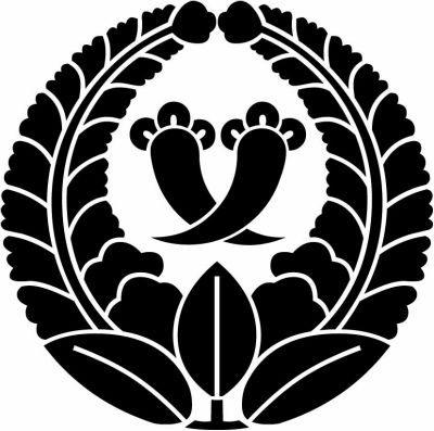 上がり藤に違い丁子