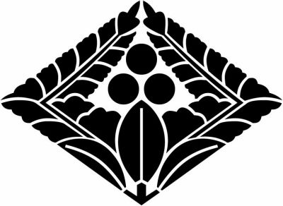 上がり藤菱に三つ星