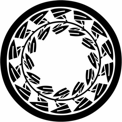 中輪に藤の葉丸