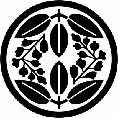 中輪に変わり対い藤