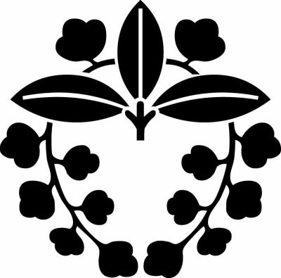 葉出下がり散藤・下がり葉出散藤