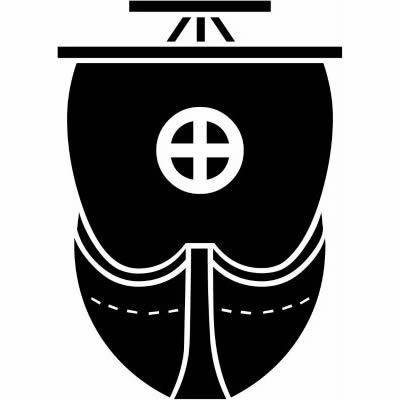 真向き帆掛船（１）・真向き帆掛船に轡