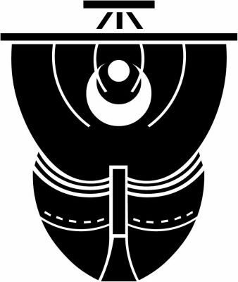 真向き帆掛船（２）・真向き帆掛船に真向き月に星