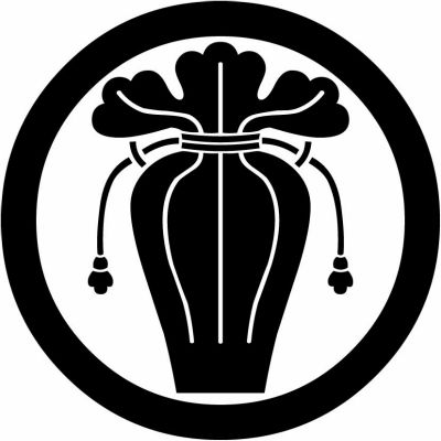 丸に瓶子・丸に一つ瓶子