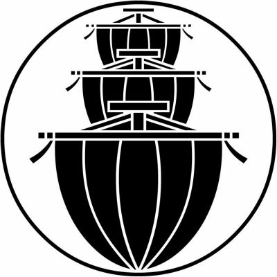 糸輪に三階帆・糸輪に三つ重ね帆