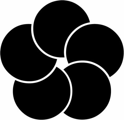 五つ重ね星（１）・重ね五つ星・五つ捻じ星・捻じ五つ星