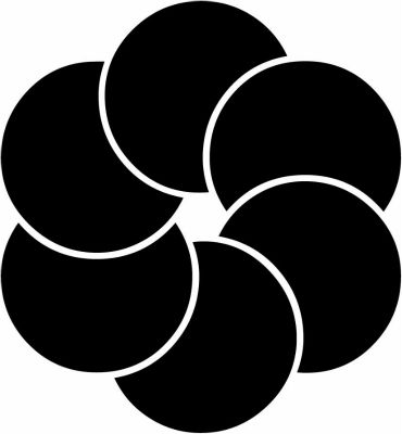 六つ重ね星・重ね六つ星・六つ捻じ星