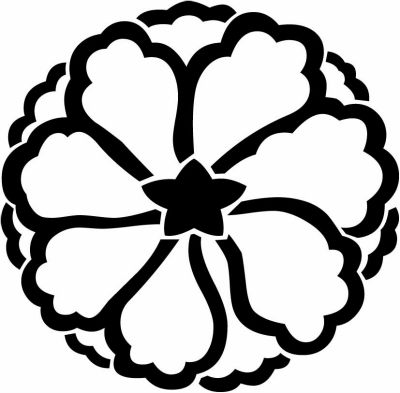 変わり中陰裏牡丹