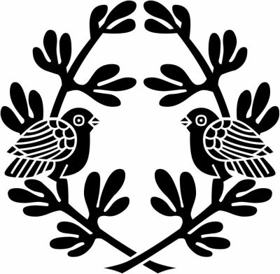 抱き寓生に対い鳩（３）