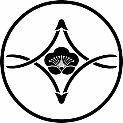 糸輪に上下松葉菱に香梅・糸輪に上下松葉菱に香い梅（１）