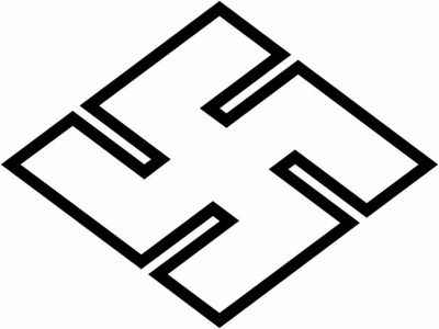 陰万字菱／陰卍菱・陰右万字菱／陰右卍菱