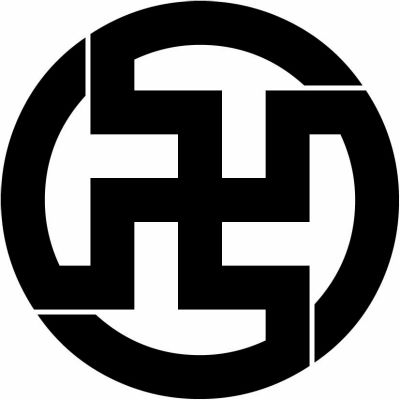 変わり丸に五つ割り万字／変わり丸に五つ割り卍・変わり五つ割り万字の丸／変わり五つ割り卍の丸