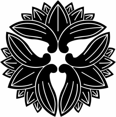 三つ尻合わせ茗荷・三つ開き茗荷