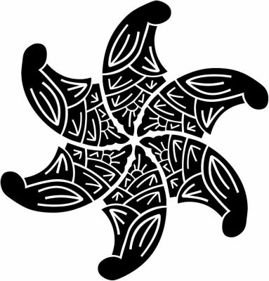 頭合わせ六つ茗荷