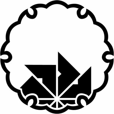 雪輪に覗き四つ目車