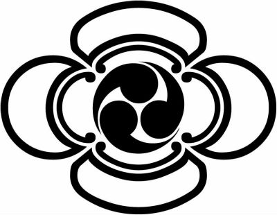 陰木瓜に三つ巴