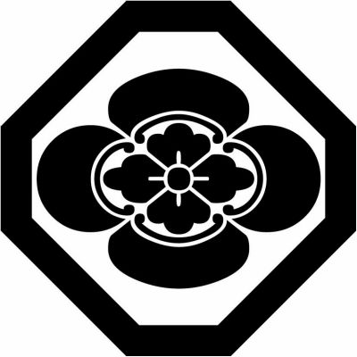 隅切り角に木瓜