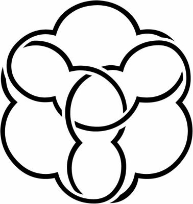 三つ組み合い木瓜・三つ組み木瓜（１）