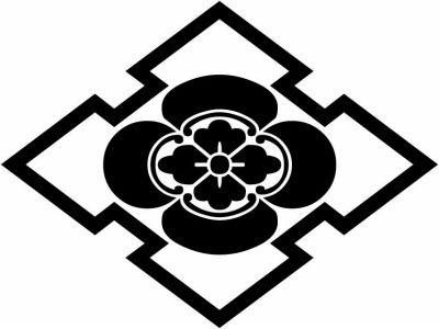 折り入り菱に木瓜