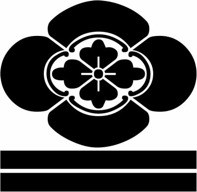 木瓜に二つ引き