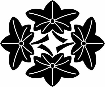 四つ楓菱・四つ紅葉菱