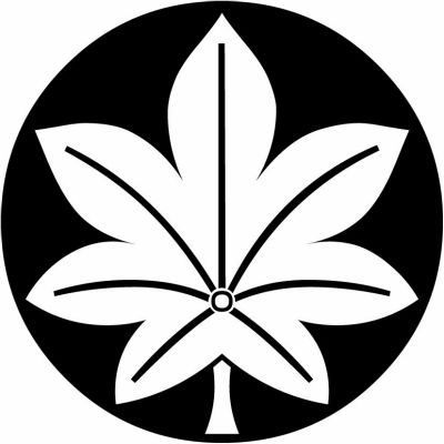 石持ち地抜き楓