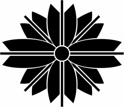 大割り八つ矢菱・八つ矢車菱