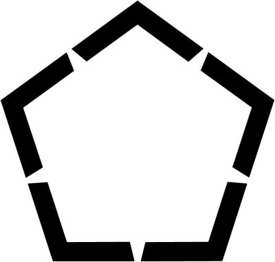 五角山形・五角形山形（１）