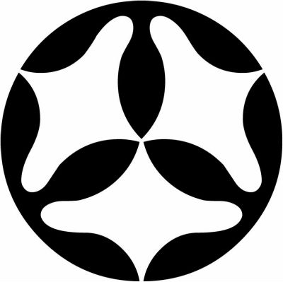 光琳三つ割り山の字・頭合わせ光琳山の字・頭合わせ光琳三つ山の字