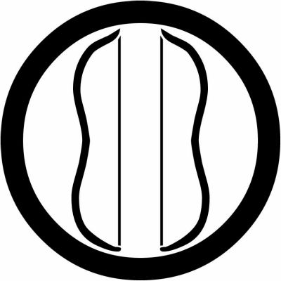 丸に二つ弓