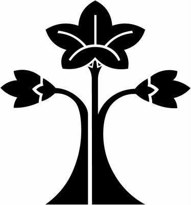 稲垣立ち竜胆・稲垣家立ち竜胆