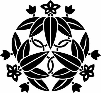 池田三つ竜胆（１）・池田竜胆・池田家竜胆