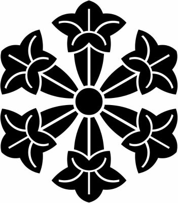 六つ花竜胆・六つ竜胆車