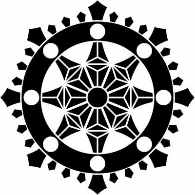 輪宝（２）・葉形輪宝