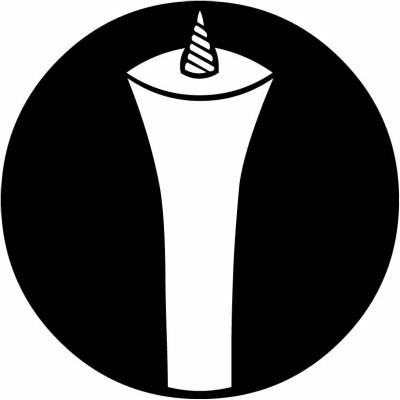 石持ち地抜き蝋燭（１）