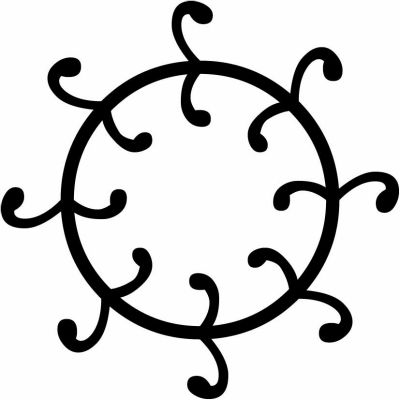 蕨輪・蔓蕨の丸