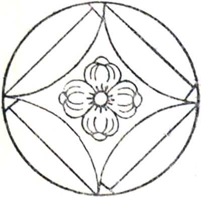 輪違い茶の実・茶の実輪違い