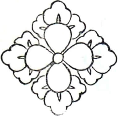 隅立て四つ丁子・隅丁子