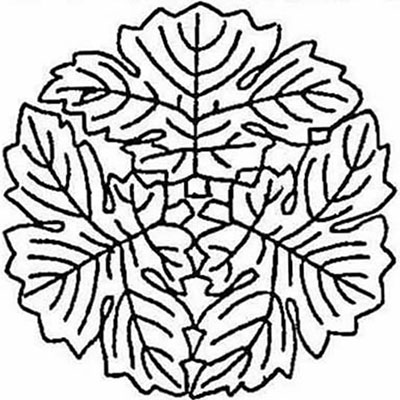 三つ寄せ梶の葉