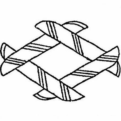 割り鷹の羽井筒